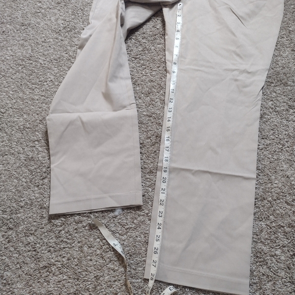 Lane Bryant Women's High Rise Straight Pants 16 Biege Power Pockets Work A24 - Picture 7 of 7